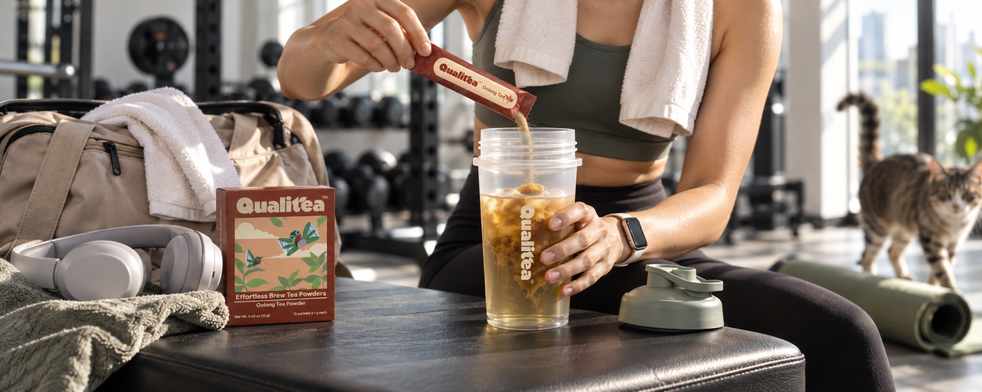 Tea that moves with you